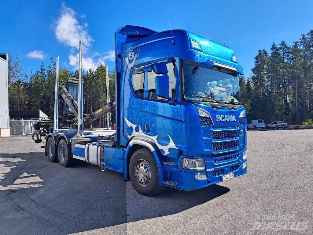 Scania R580B6X4NB Kokvedēji
