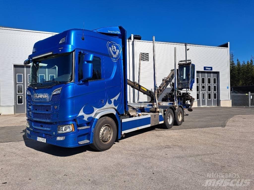 Scania R580B6X4NB Kokvedēji