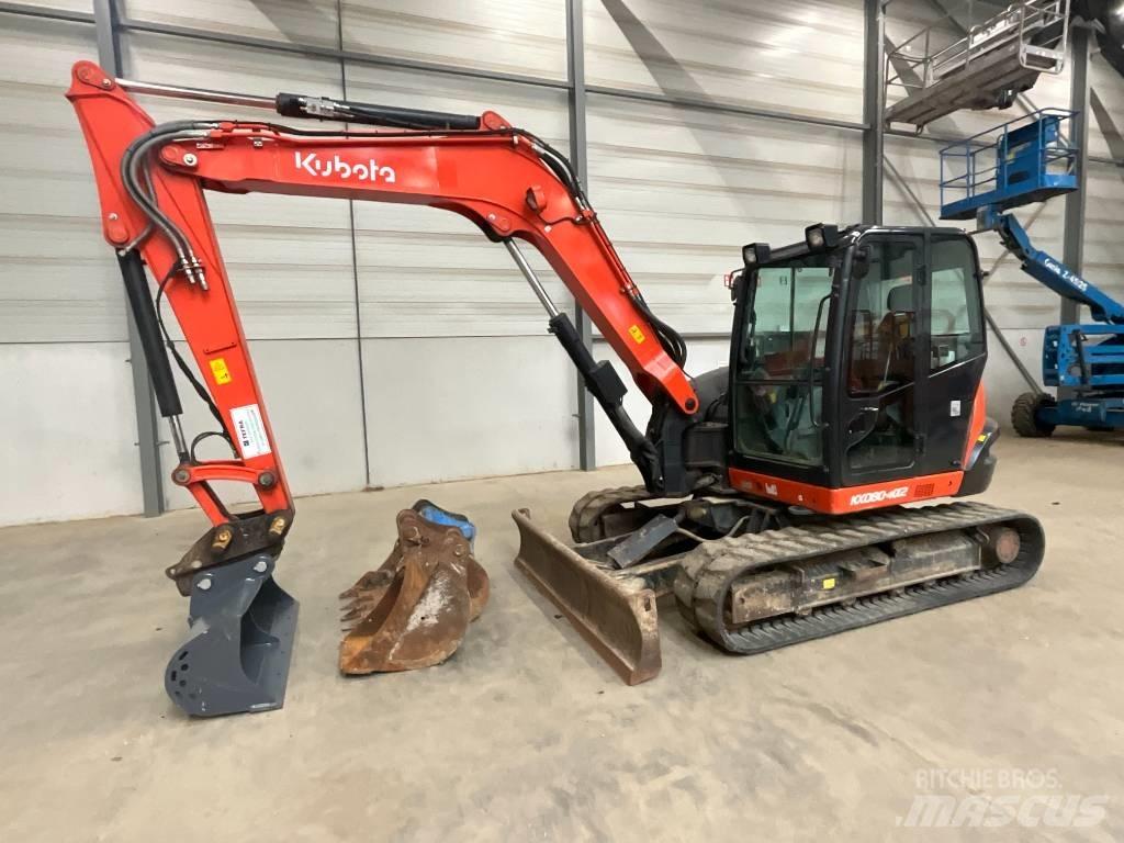 Kubota KX 080-4 A 2 Vidēja lieluma ekskavatori 7 t - 12 t