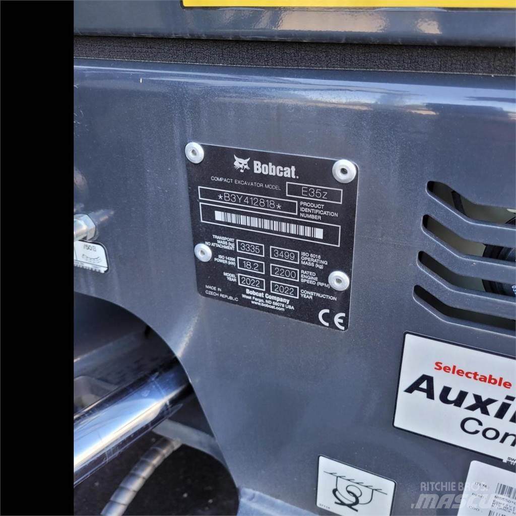 Bobcat E 35z Mini ekskavatori < 7 t