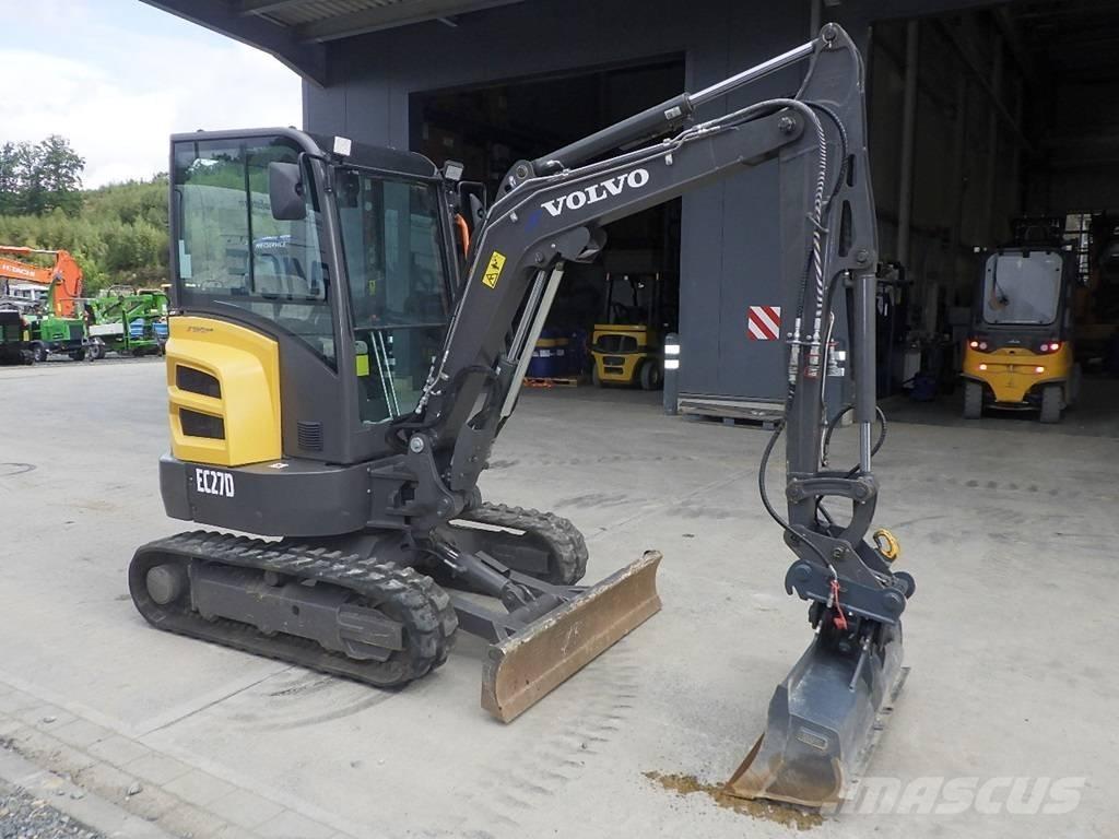 Volvo EC 27 D Mini ekskavatori < 7 t