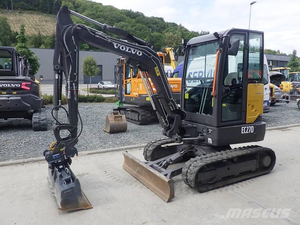 Volvo EC 27 D Mini ekskavatori < 7 t