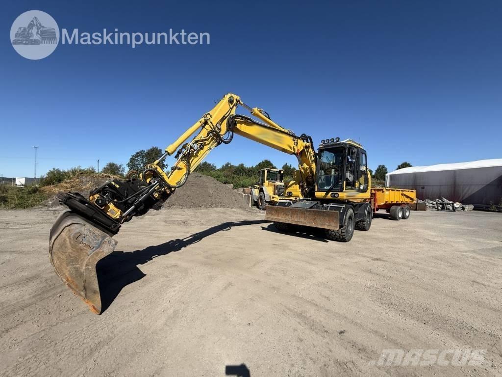 Komatsu PW 158 Ekskavatori uz riteņiem