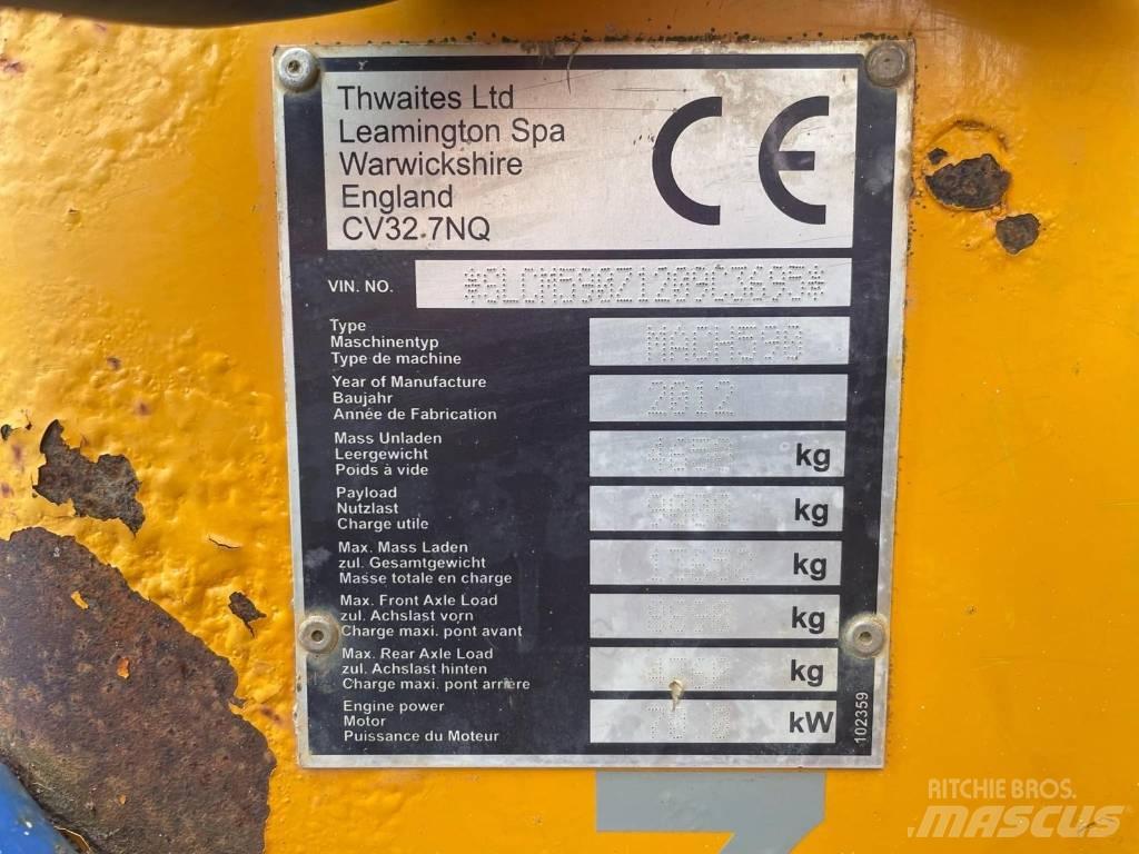 Thwaites 9T dumper Mini pašizgāzēji