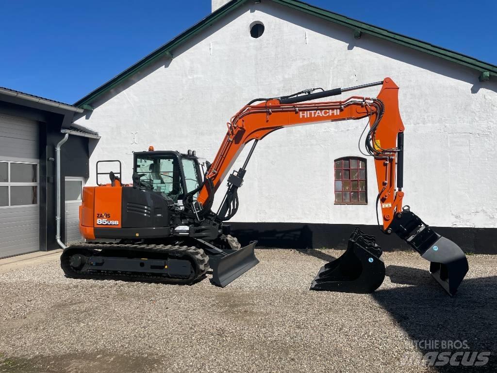 Hitachi ZX 85 Kāpurķēžu ekskavatori