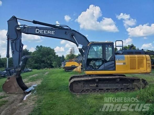 John Deere 210G LC Kāpurķēžu ekskavatori
