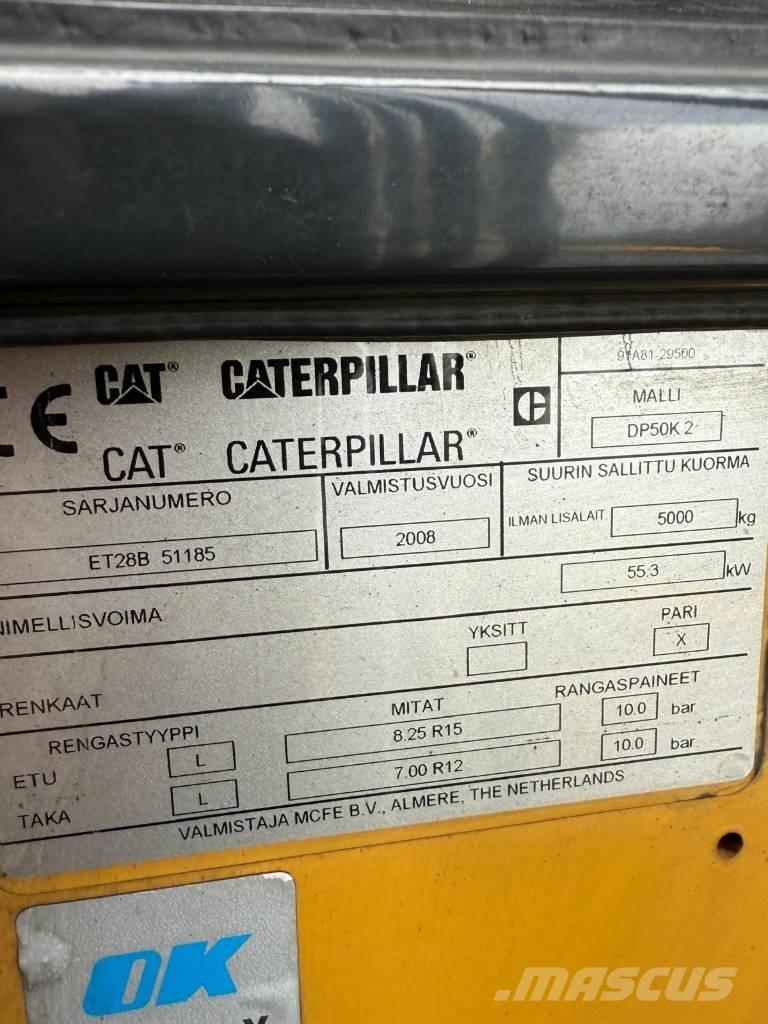 CAT DP50K2 Tehnika ar dīzeļa dzinēju