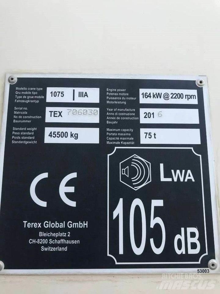 Terex 1075 Celtņi nelīdzenām virsmām