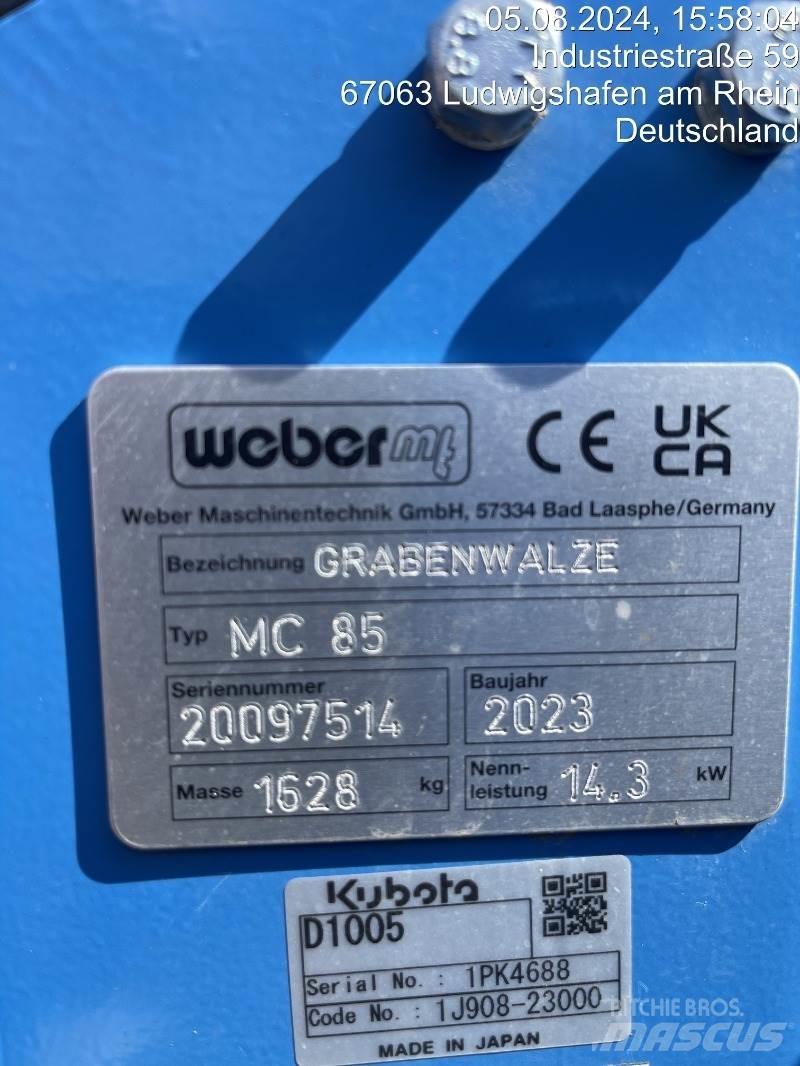Weber MC85 Veltņi