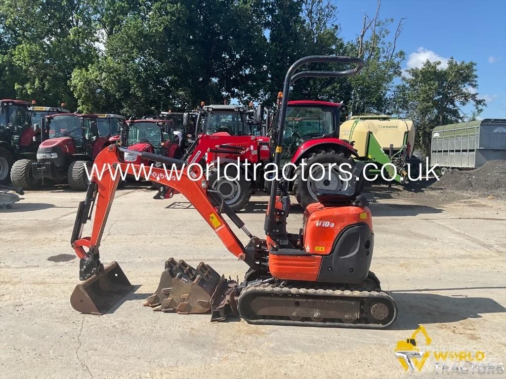 Kubota U 10-3 Mini ekskavatori < 7 t