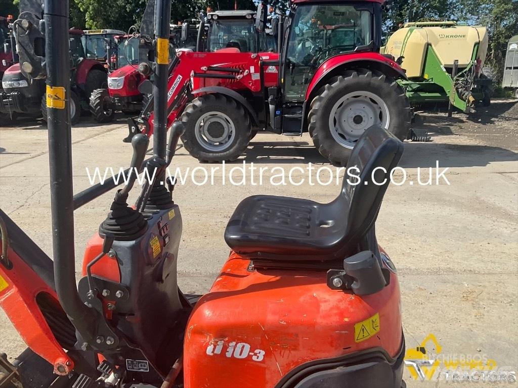 Kubota U 10-3 Mini ekskavatori < 7 t