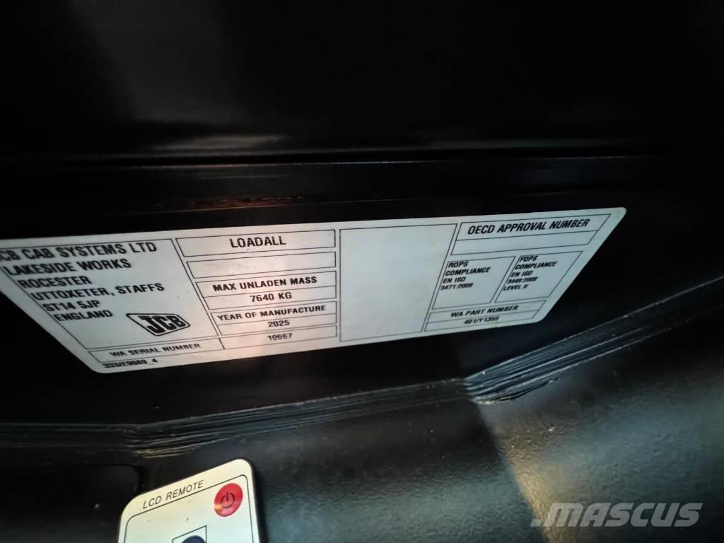 JCB 525-60 2025 Teleskopiskie manipulatori