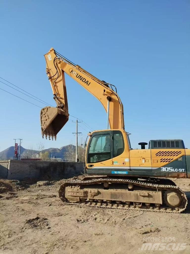 Hyundai R305lc-9t Kāpurķēžu ekskavatori