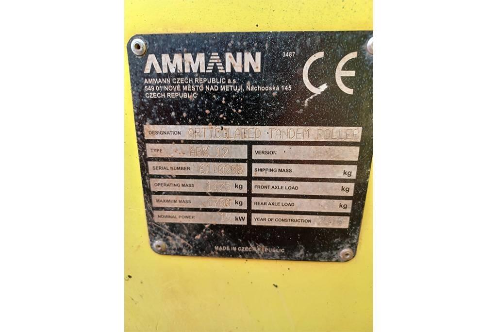 Ammann APX12 Divvalču grunts veltņi
