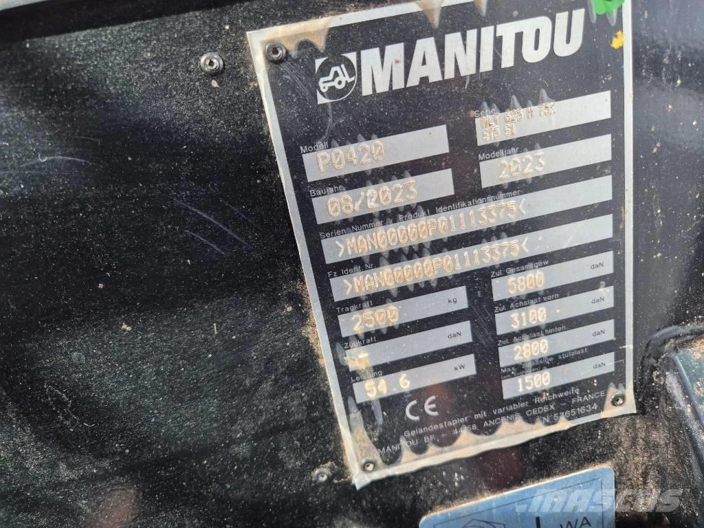 Manitou MLT 625-75 H Teleskopiskie manipulatori