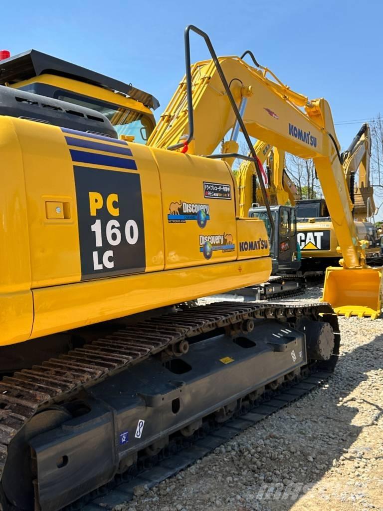 Komatsu PC 160 Kāpurķēžu ekskavatori