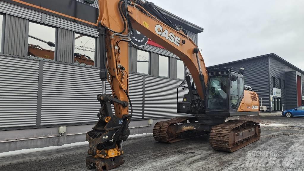 CASE CX300D Kāpurķēžu ekskavatori