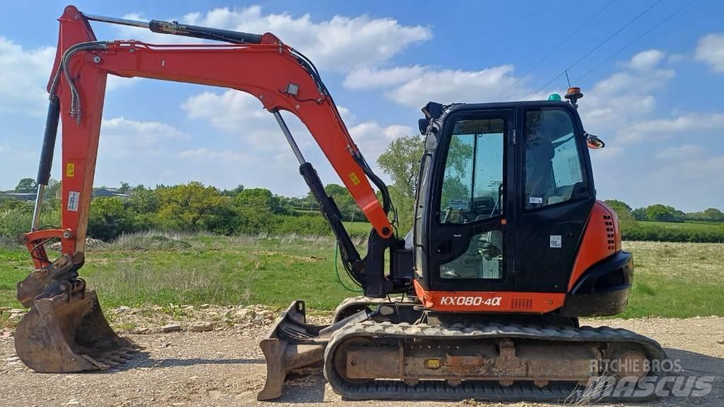 Kubota KX 080-4 Vidēja lieluma ekskavatori 7 t - 12 t