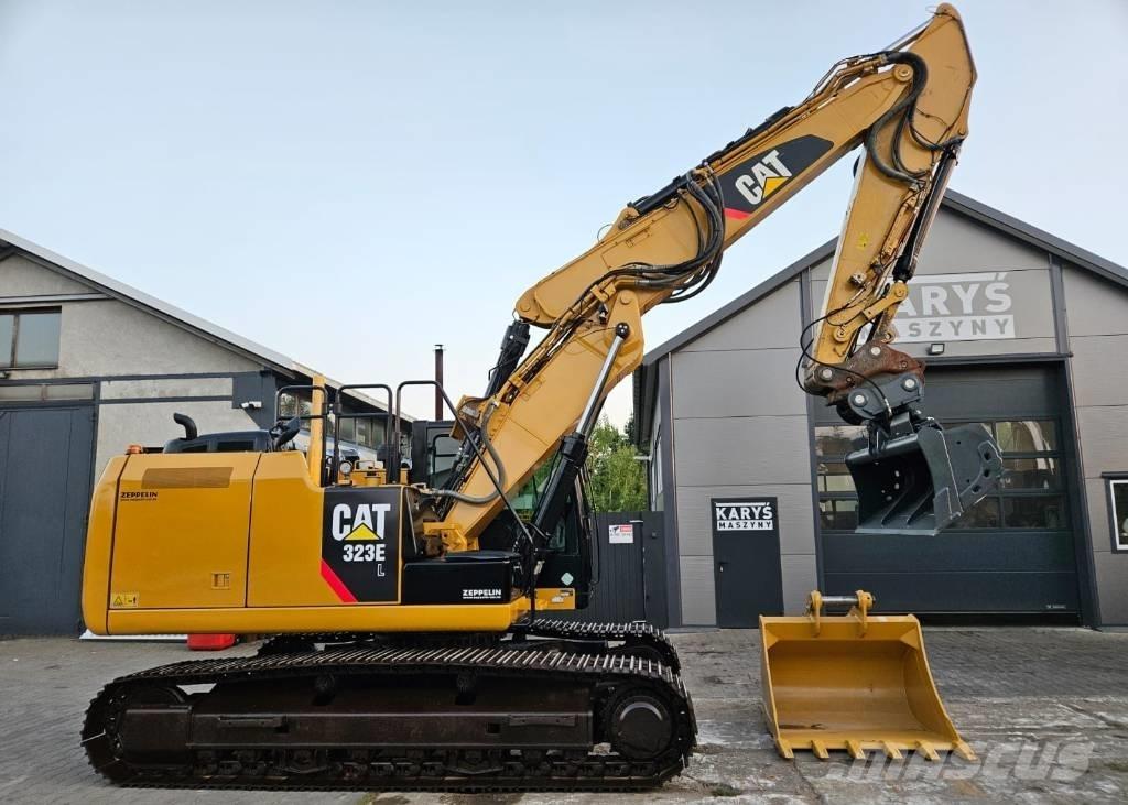 CAT 323 EL Kāpurķēžu ekskavatori