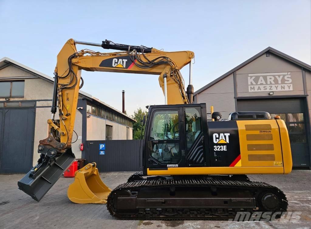 CAT 323 EL Kāpurķēžu ekskavatori