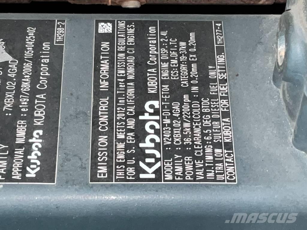 Bobcat E 50 EM Mini ekskavatori < 7 t