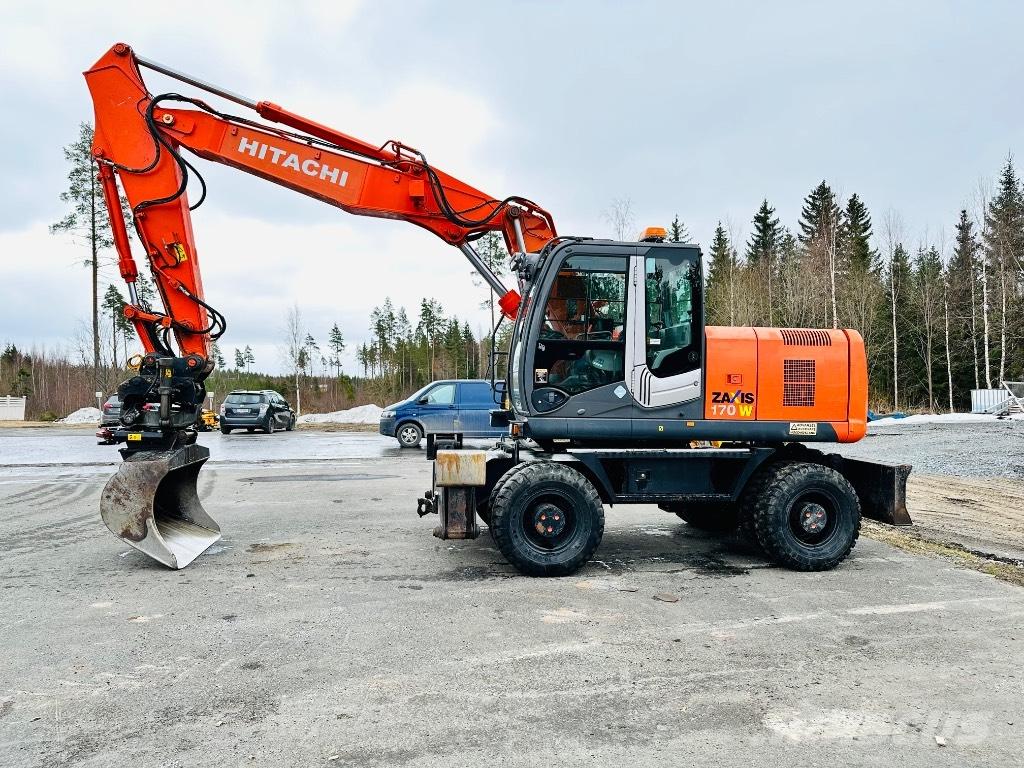 Hitachi Zaxis 170 W Ekskavatori uz riteņiem