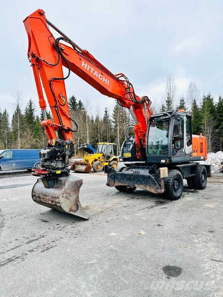 Hitachi Zaxis 170 W Ekskavatori uz riteņiem