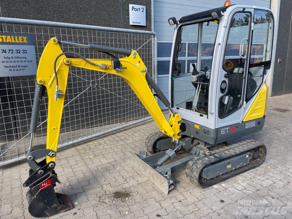 Wacker Neuson ET16 Mini ekskavatori < 7 t