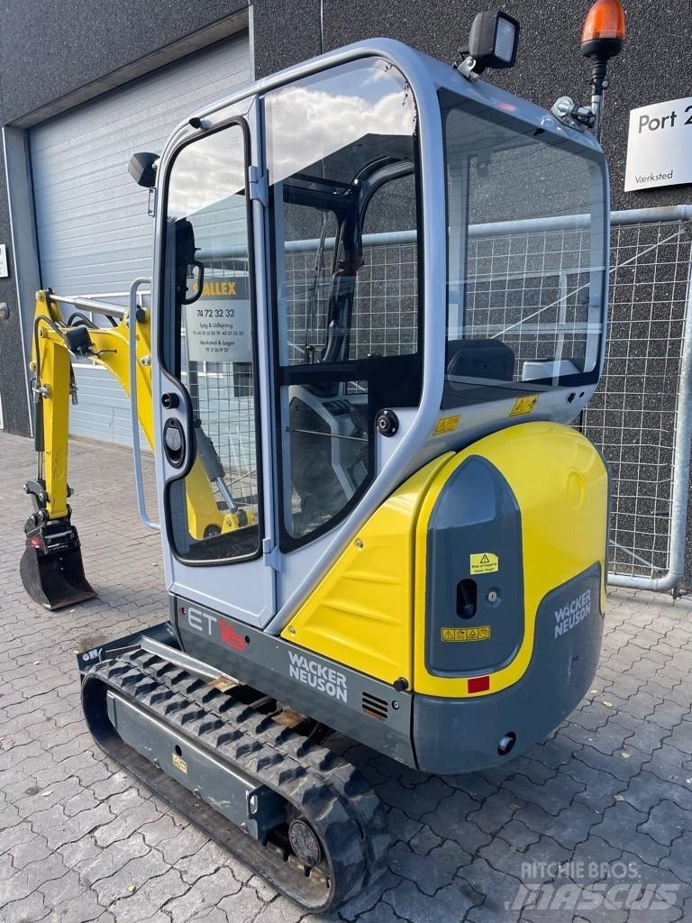 Wacker Neuson ET16 Mini ekskavatori < 7 t