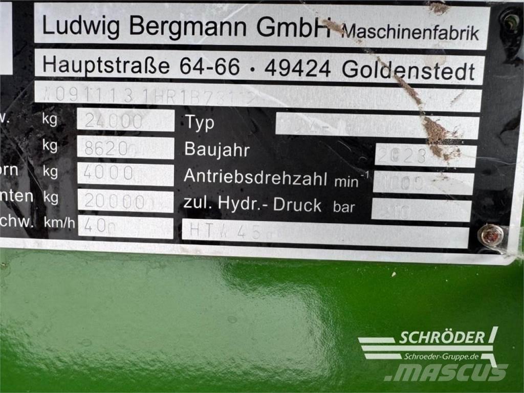 Bergmann HTW 45 S Graudu pārkraušanas piekabes