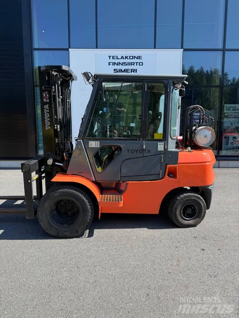 Toyota 02-7 FGF 30 LPG tehnika