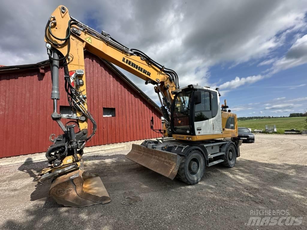 Liebherr A 916 Ekskavatori uz riteņiem