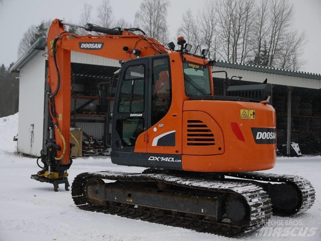 Doosan DX 140 LCR-5 Kāpurķēžu ekskavatori