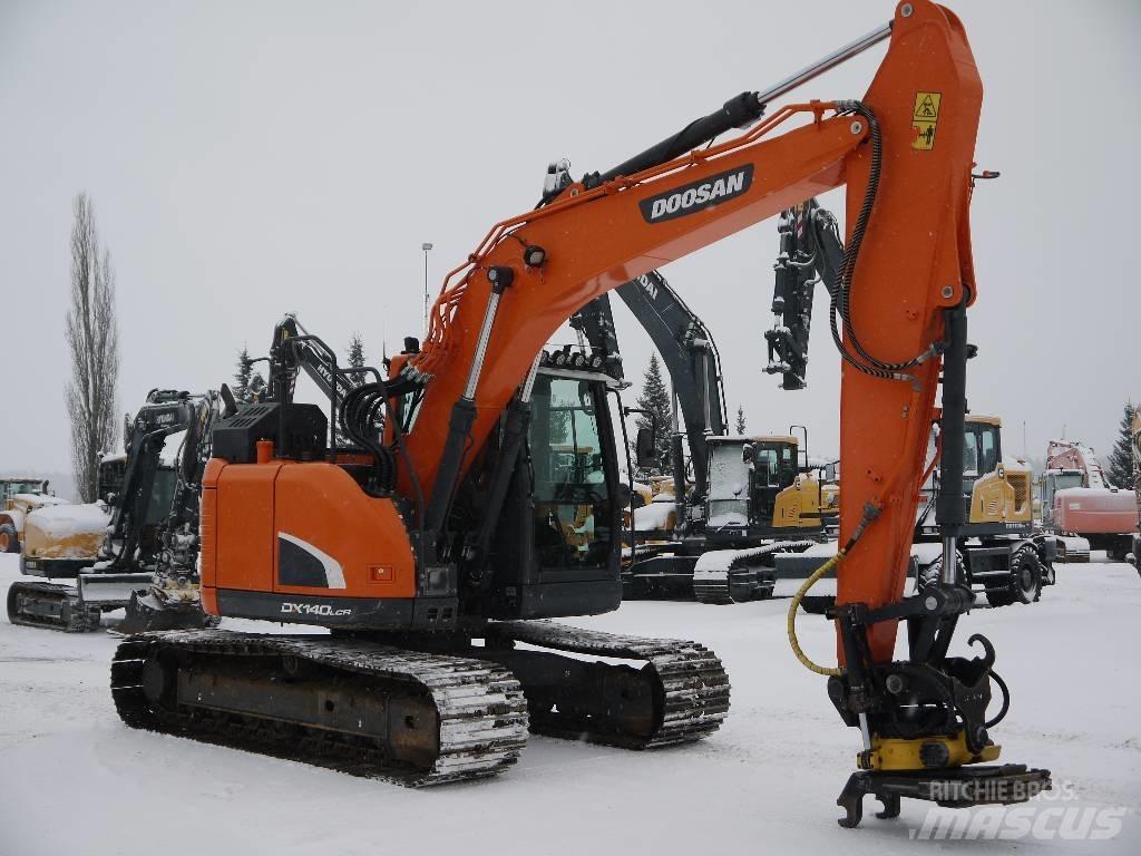 Doosan DX 140 LCR-5 Kāpurķēžu ekskavatori