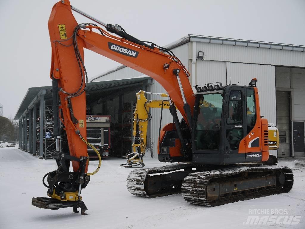 Doosan DX 140 LCR-5 Kāpurķēžu ekskavatori