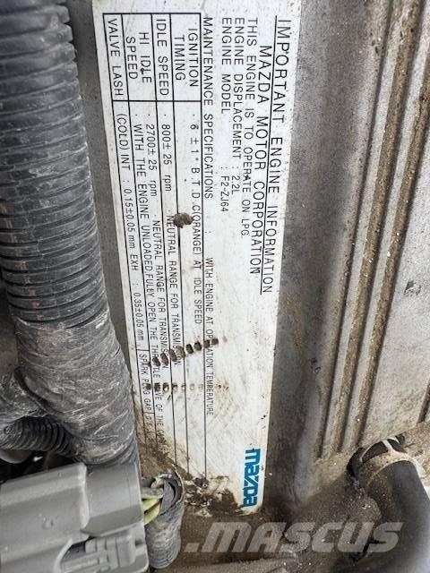 Hyster H 2.5 FT LPG tehnika