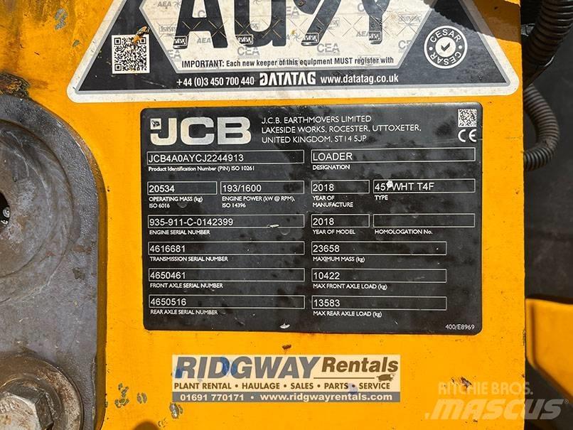JCB 457 Iekrāvēji uz riteņiem