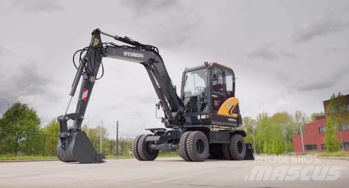 Hyundai HW 65 A Ekskavatori uz riteņiem