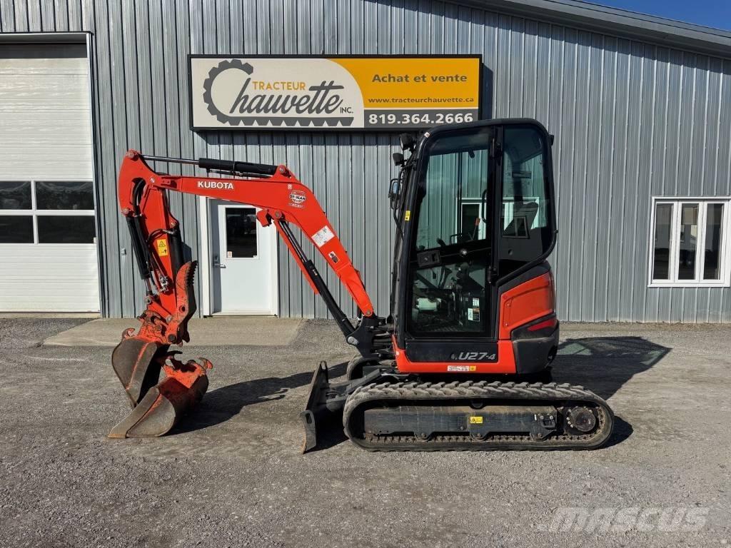 Kubota U 27-4 Mini ekskavatori < 7 t