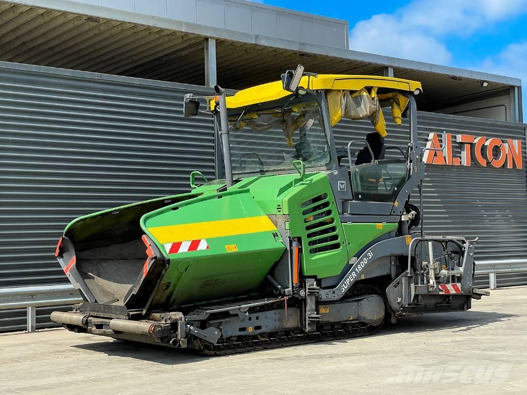 Vögele SUPER 1800-3I Asfalta klājēji