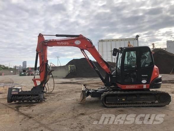 Kubota KX 080-4S2 Kāpurķēžu ekskavatori
