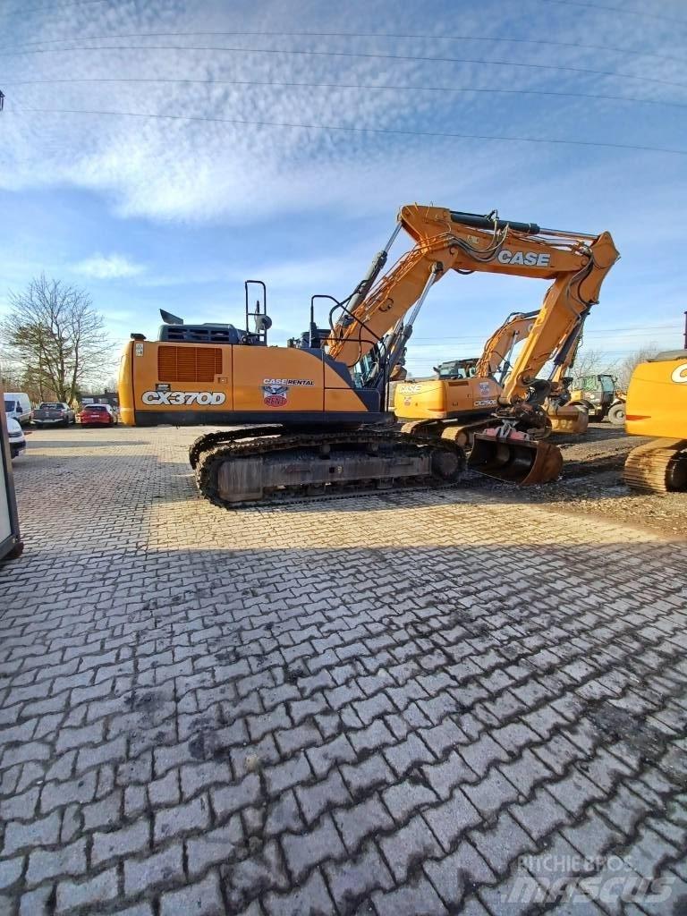CASE CX 370 D Kāpurķēžu ekskavatori