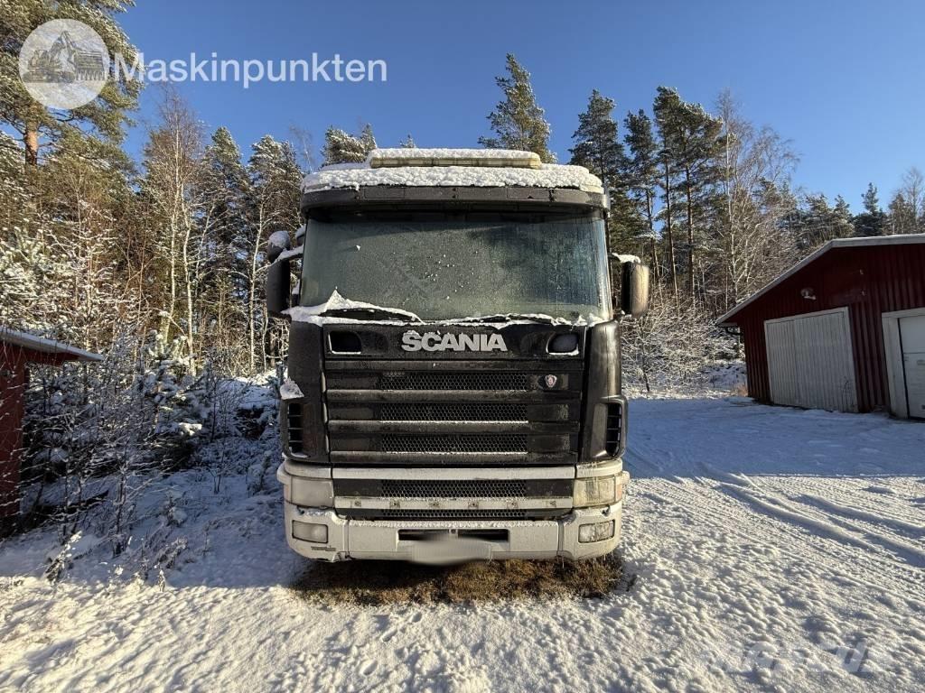 Scania R 164 GB Treileri ar āķi