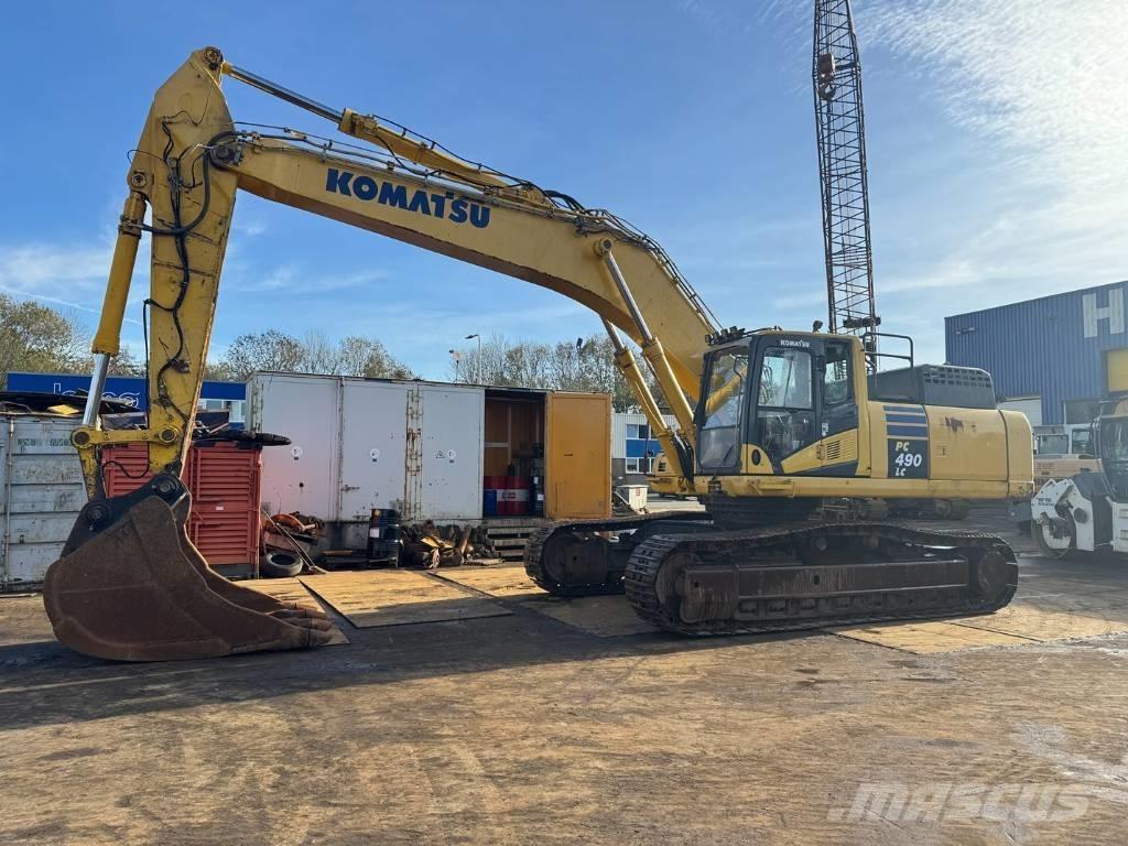 Komatsu PC 490 LC-10 Kāpurķēžu ekskavatori