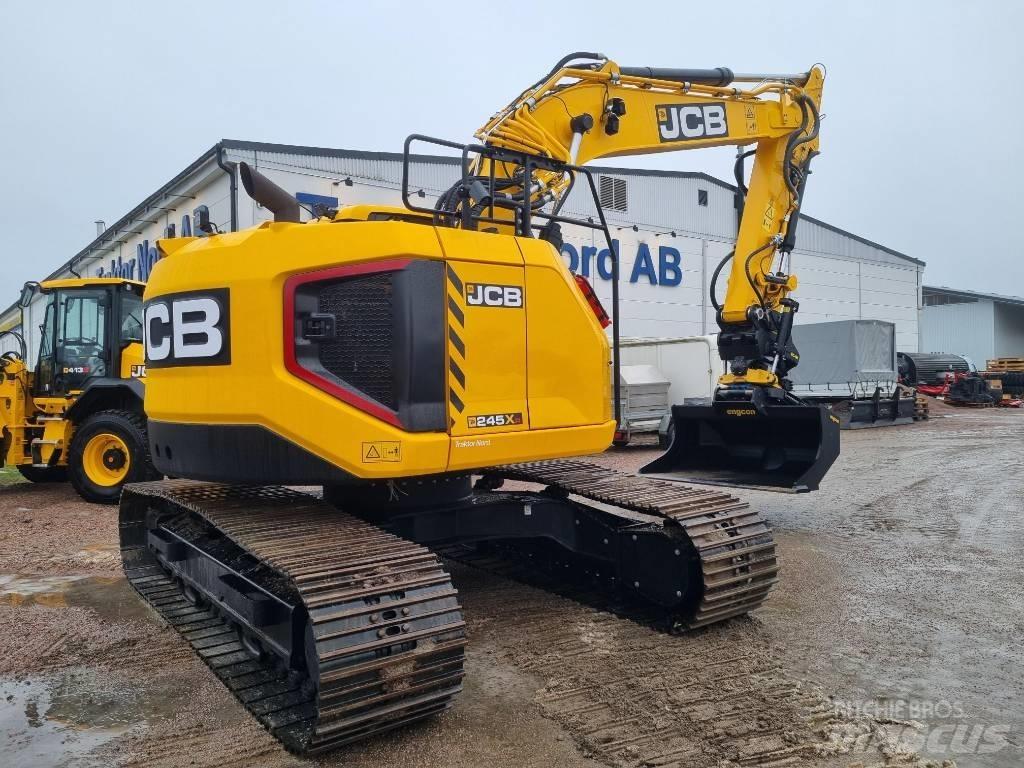 JCB 245 XR Kāpurķēžu ekskavatori