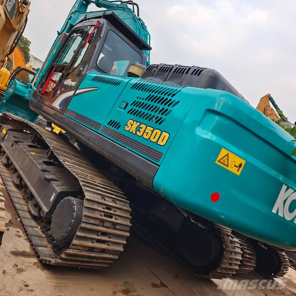Kobelco SK350 Kāpurķēžu ekskavatori