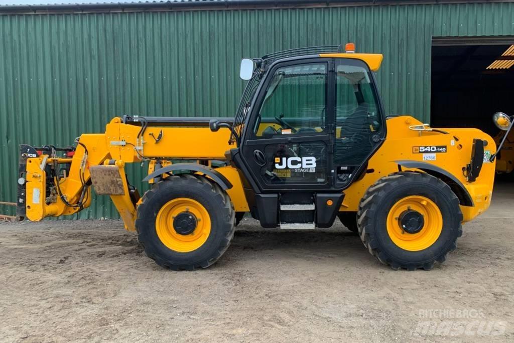 JCB 540-140 Teleskopiskie manipulatori