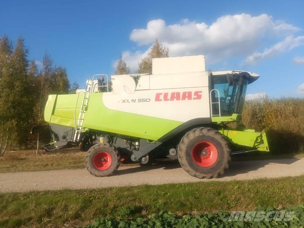 CLAAS Lexion 550 Ražas novākšanas kombaini