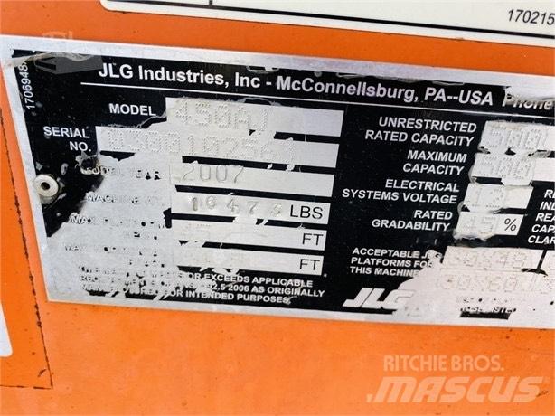 JLG 450 AJ Strēles pacēlāji