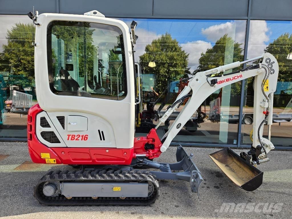 Takeuchi TB 216 Mini ekskavatori < 7 t